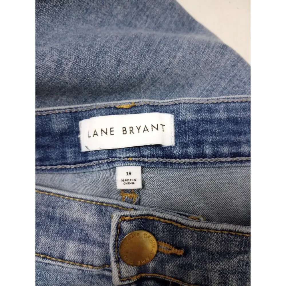 Lane Bryant Flex Magic Jeans 18 Boyfriend Mid Rise Signature Fit